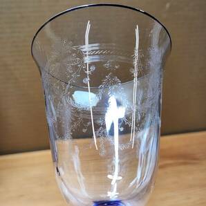 ☆2点セット BOHEMIA GLASS ボヘミヤグラス グラス ワイングラス ペア KA40600 取説/箱付(中古品/現状品/保管品)☆の画像4