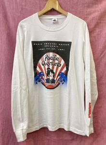 vintage ヴィンテージ 90s 太平洋序曲 Pacific Overtures 演劇 ミュージカル Tシャツ / 歌舞伎 隈取 北斎 日章旗 旭日章 漢字 ww2 大戦