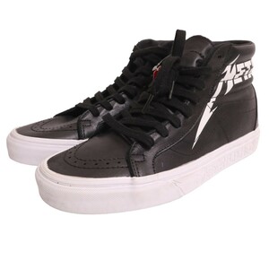 VANS × METALLICA / SK8-HI REISSURE バンズ メタリカ スケートハイ リイシュー レザー スニーカー 表記サイズ7/ 25cm