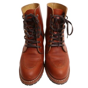 RED WING / 3404 CLARA レッドウィング クララ レースアップ レザー ブーツ 表記サイズ7 Bの画像2