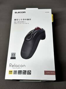 ELECOM (エレコム) ワイヤレスハンディトラックボール マウス M-RT1DRBK
