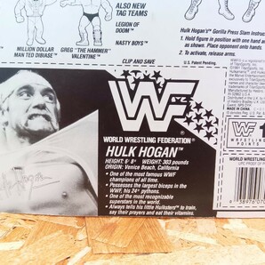 HULK HOGAN WWF BLUE CARD  HASBRO collector コレクター ハルクホーガンの画像8