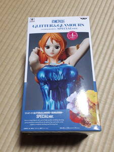 新品未開封　ワンピース ナミ フィギュア GLITTER&GLAMOURS NAMI&ROBIN SPECIALver. 青 ブルー