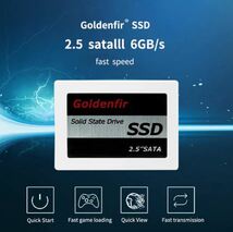 新品 SSD 256GB Goldenfir SATA3 6 0Gbps 未開封 ノートPC デスクトップPC 内蔵型 パソコン 2 5インチ 高速 NAND TLC_画像5