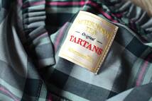 TARTANS アフタヌーンティー ボリューム袖チェック柄ブラウスロングワンピース 春物♪_画像3