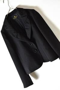 ソワールベニール 東京ソワール 米沢織 ブラックフォーマルジャケット 大きいサイズ13 黒色 未使用品