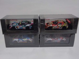 1/64【スパークモデル】グッドスマイル 初音ミク AMG 2019 スーパーGT Ver.など　4台セット