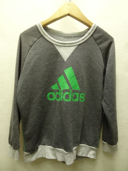 全国送料無料 アディダス adidas 子供服キッズ男&女の子 サッカー等スポーツプリント スウェットシャツ トレーナー 130