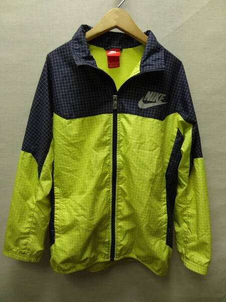 全国送料無料 ナイキ NIKE 子供服キッズ男&女の子 ポリ100%素材 サッカー等スポーツ 裏メッシュ付き ウィンドブレーカー145/M(150)