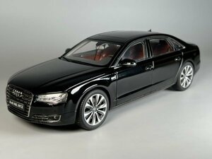 京商 1/18 アウディ　A8L　ファントムブラック　KYOSHO Audi A8L W12 2014 ダイキャストミニカー