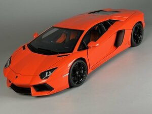 1/18 ランボルギーニ アヴェンタドール LP700-4 メタリックオレンジ オートアート AUTOart Lamborghini Aventador ミニカー74665