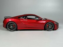 オートアートAUTOart 1/18　ホンダ　HONDA NSX （NC1） パールレッド　73233　コンポジットダイキャストモデルカー_画像3