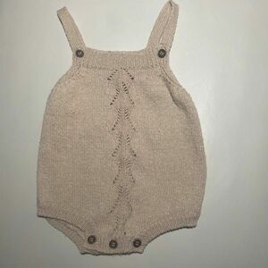 韓国子供服　monbebe baby Mサイズ　ロンパース　ニットロンパース オーバーオール