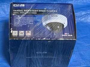 （未使用）CMB 防犯カメラ　屋外屋内兼用 LCM-20VF 耐衝撃性赤外線LEDドームカメラ