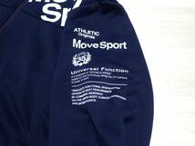 ☆Move Sport　☆ムーブスポーツ　☆デサント　☆ゴルフウエア　☆YKKファスナー　☆パーカージャケット　☆ネイビー　☆メンズ　☆Ｌ_画像5