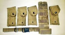 沖縄 米軍放出品 米軍実物 MOLLE PISTOLMAN POCKET SET セット コヨーテ 未開封 (管理番号XY165)_画像2