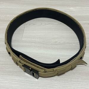 沖縄 米軍放出品 海兵隊 TACTICAL BELT オードナンス製 タクティカル ガンファイターベルトXLARGE (管理番号ABC165)