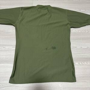 沖縄 米軍放出品 DRI DUKE USMC MARINE ミリタリー 半袖 Tシャツ オシャレ ファッション 古着 ビンテージ OD MEDIUM (管理番号EFG117)の画像3