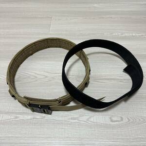 沖縄 米軍放出品 海兵隊 TACTICAL BELT オードナンス製 タクティカル ガンファイターベルト MEDIUM (管理番号CCC51)