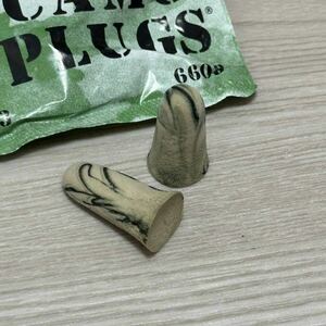 沖縄 米軍放出品 CAMO EAR PLUG MOLDEX イヤープラグ 耳栓 10P (管理番号C132)