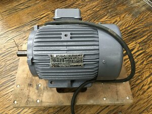 【引取限定】【店舗受取】【中古品】東芝 モーター　三相200V 2.2Kw 4P　T-SO　ITD47GC867FS