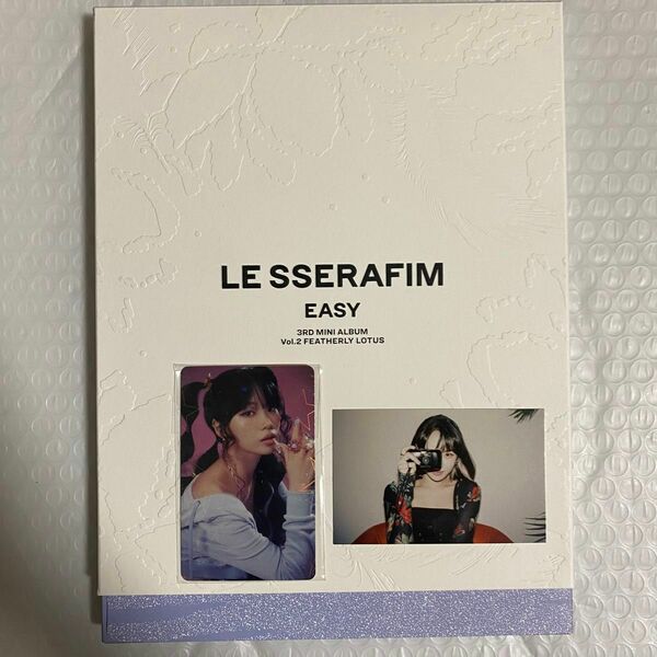 LE SSERAFIM EASY ANTIFRAGILE アルバム チェウォン ホロトレカ&ラキドロトレカセット