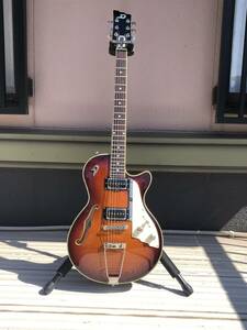 超美品！Duesenberg Starplayer TV Hollow Vintage Burst デューセンバーグ　スタープレイヤー　ホロウモデル