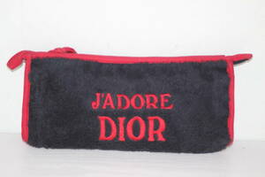 ディオール J'ADORE DIOR パイル地 コスメポーチ