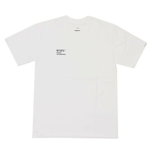 Wtaps 221PCDT-ST03S WHITE 04 XL VISUAL UPARMORED TEE 新品未使用