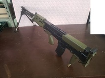 L86A1 MACHINE GUN 5.56mm ASGK MMC マシンガン トイガン ミリタリー 戦争 銃_画像5