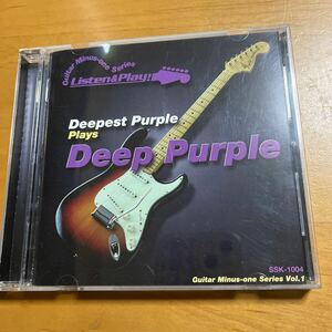 ti-pe -stroke purple Play z deep purple lisn and Play CD obi attaching 