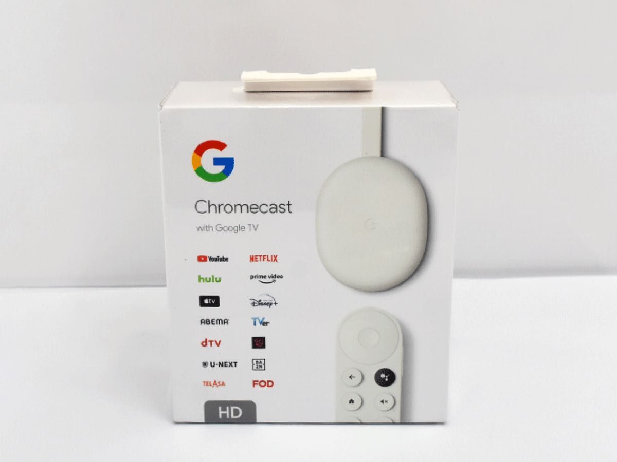 新品 未開封 Chromecast with Google TV 4k sunrise サンライズ ピンク 