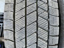 ツ4118　送料無料☆深溝スタッドレス　BRIDGESTONE ブリヂストン BLIZZAK VRX3　195/65R15 91Q　4本価格　2021年製_画像4