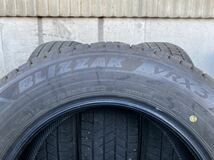 ツ4118　送料無料☆深溝スタッドレス　BRIDGESTONE ブリヂストン BLIZZAK VRX3　195/65R15 91Q　4本価格　2021年製_画像9