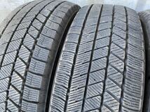 ツ4118　送料無料☆深溝スタッドレス　BRIDGESTONE ブリヂストン BLIZZAK VRX3　195/65R15 91Q　4本価格　2021年製_画像3