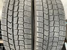 マ4169　送料無料☆深溝スタッドレス　DUNLOP ダンロップ WINTER MAXX WM02　205/60R16 92Q　2本価格　2018年製_画像2