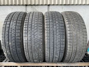 マ4230　送料無料☆深溝スタッドレス　BRIDGESTONE ブリヂストン BLIZZAK VRX2　195/65R15 91Q　4本価格　2018年製