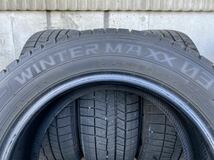 K4315　送料無料☆深溝スタッドレス　DUNLOP ダンロップ WINTER MAXX03　215/55R16 93Q　4本価格　2020年製_画像9