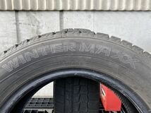 P4337　送料無料☆深溝スタッドレス　DUNLOP ダンロップ WINTER MAXX WM02　195/65R15 91Q　2本価格　2019年製_画像6