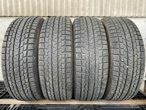 ム4388　送料無料☆深溝スタッドレス　ヨコハマ YOKOHAMA アイスガード G075　225/60R18 100Q　4本価格　2018年製