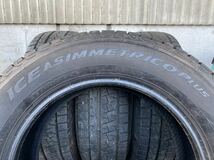 メ4391　送料無料☆深溝スタッドレス　PIRELLI ICE A SIMMETRICO PLUS　225/65R17 102Q　4本価格　2018年製_画像9