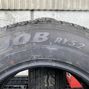 エ4577 送料無料☆深溝夏タイヤ BRIDGESTONE ブリヂストン JOB RY52 195/80R15 107/105L LT 2本価格 2020年製の画像6