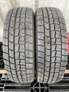 テ4126　送料無料☆極上品スタッドレス　DUNLOP ダンロップ WINTER MAXX WM02　185/70R14 88Q　2本価格　2021年製