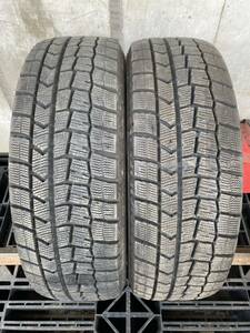 ツ4127　送料無料☆深溝スタッドレス DUNLOP ダンロップ WINTER MAXX WM02　185/65R15 88Q　2本価格　2018年製