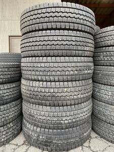 テ4153　送料無料☆深溝スタッドレス　DUNLOP ダンロップ WINTER MAXX LT03　215/70R17.5 118/116L LT　6本価格　2018年製