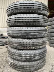 ウ4218　送料無料☆イボ付き美品　ヨコハマ YOKOHAMA MY807　195/85R16 114/112L LT　6本価格　2022年製