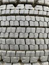 X4280　条件付き送料無料☆深溝スタッドレス　BRIDGESTONE ブリヂストン W900　265/70R19.5 140/138J　4本価格　2019年製_画像4