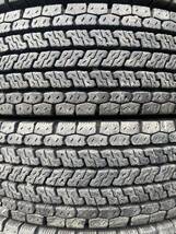 ク4535　送料無料☆深溝スタッドレス　YOKOHAMA ヨコハマ ZEN 902ZE　225/80R17.5 123/122L　6本価格　2021年製_画像3