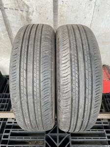 ウ4580　送料無料　DUNLOP ダンロップ　ENASAVE EC300+　215/65R16 98S　2本価格　2019年製