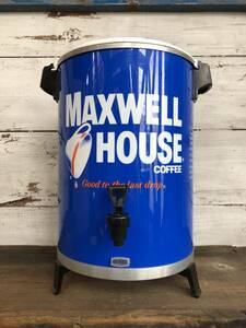 即決 MAX WELL HOUSE コーヒー ビンテージ パーコレーター サーバー ポット キャニスター キッチン アメリカ インテリア 雑貨 小物入れ